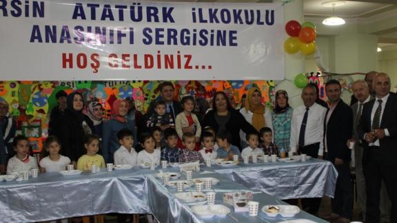 İlçemiz Atatürk İlokulu Yıl Sonu Sergisi ve Kermes Açılışı